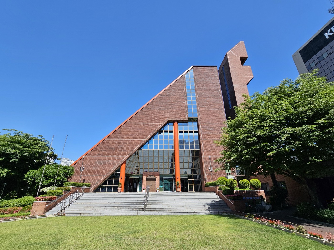 Exterior of Namcheon Cathedral Parish